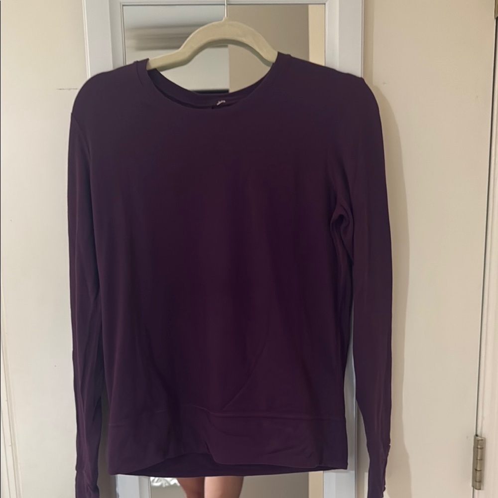 lululemon athletica Dark Purple Sweatshirt